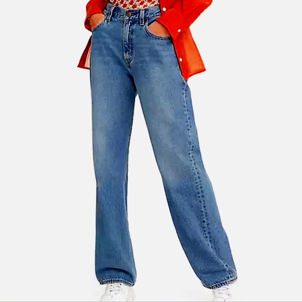 Levi jeans wide straight leg